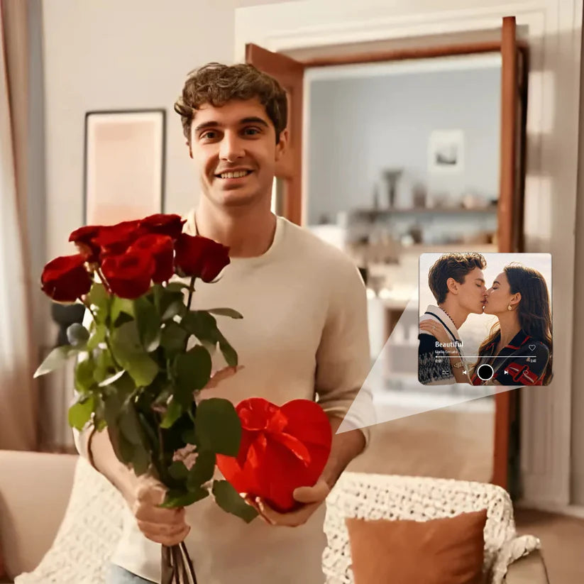 LoveLoop® Custom Photo Magnet with Song
