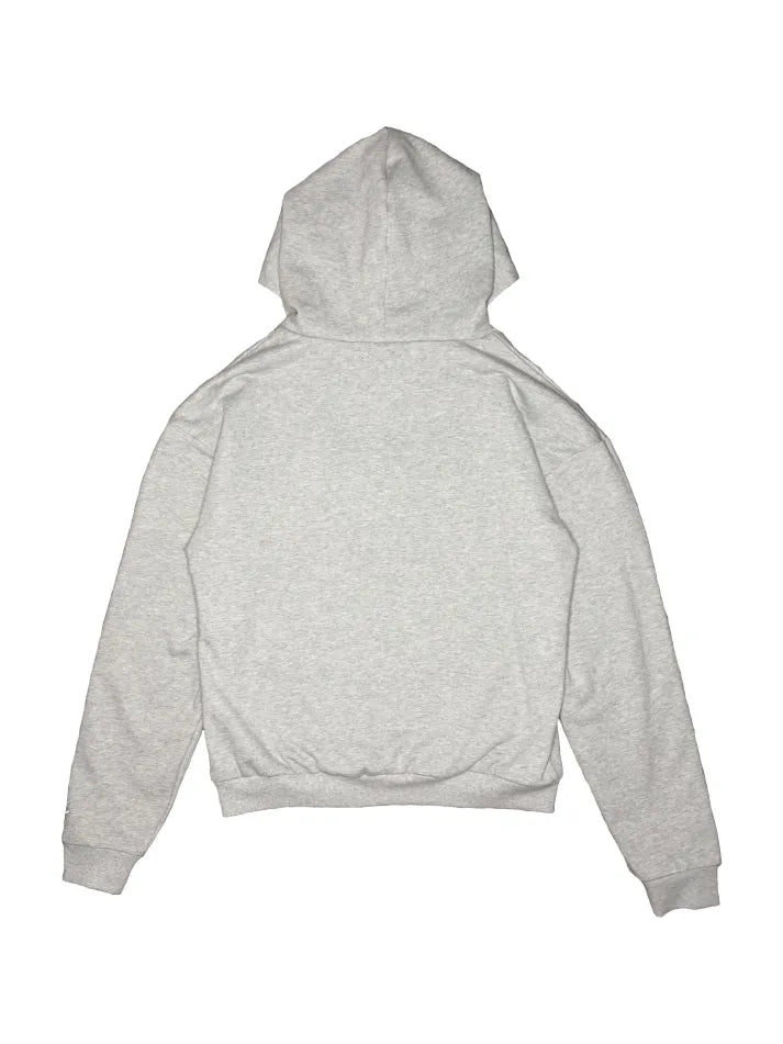 Plaid reversible hoodie