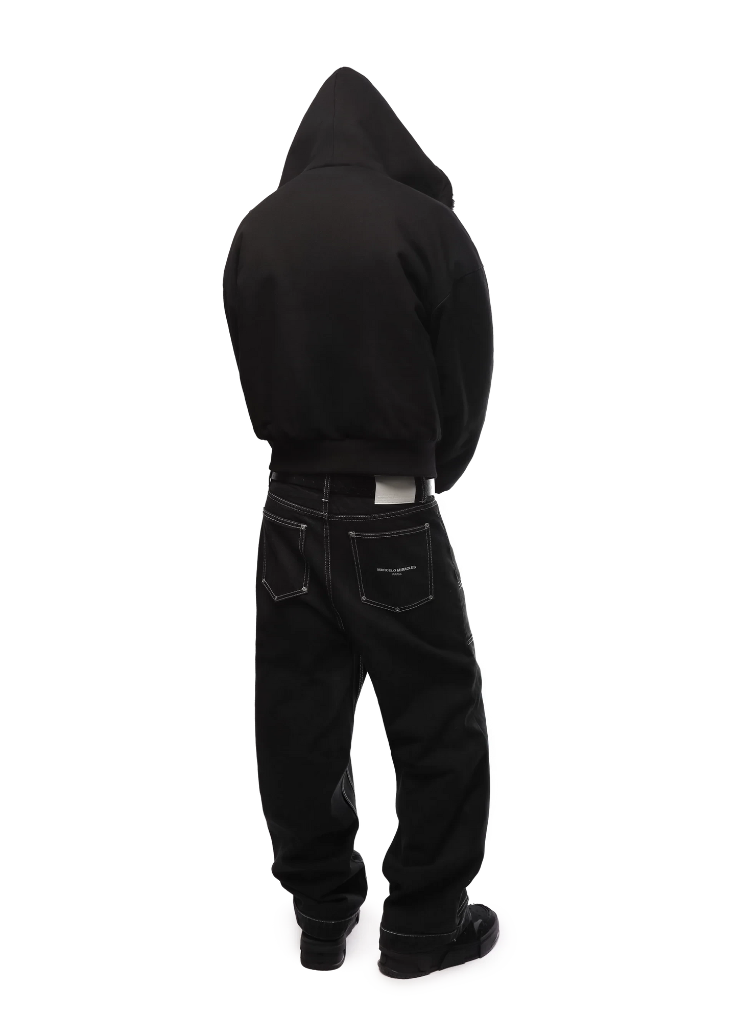 REVERSIBLE FUR ZIP HOODIE