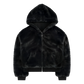 REVERSIBLE FUR ZIP HOODIE