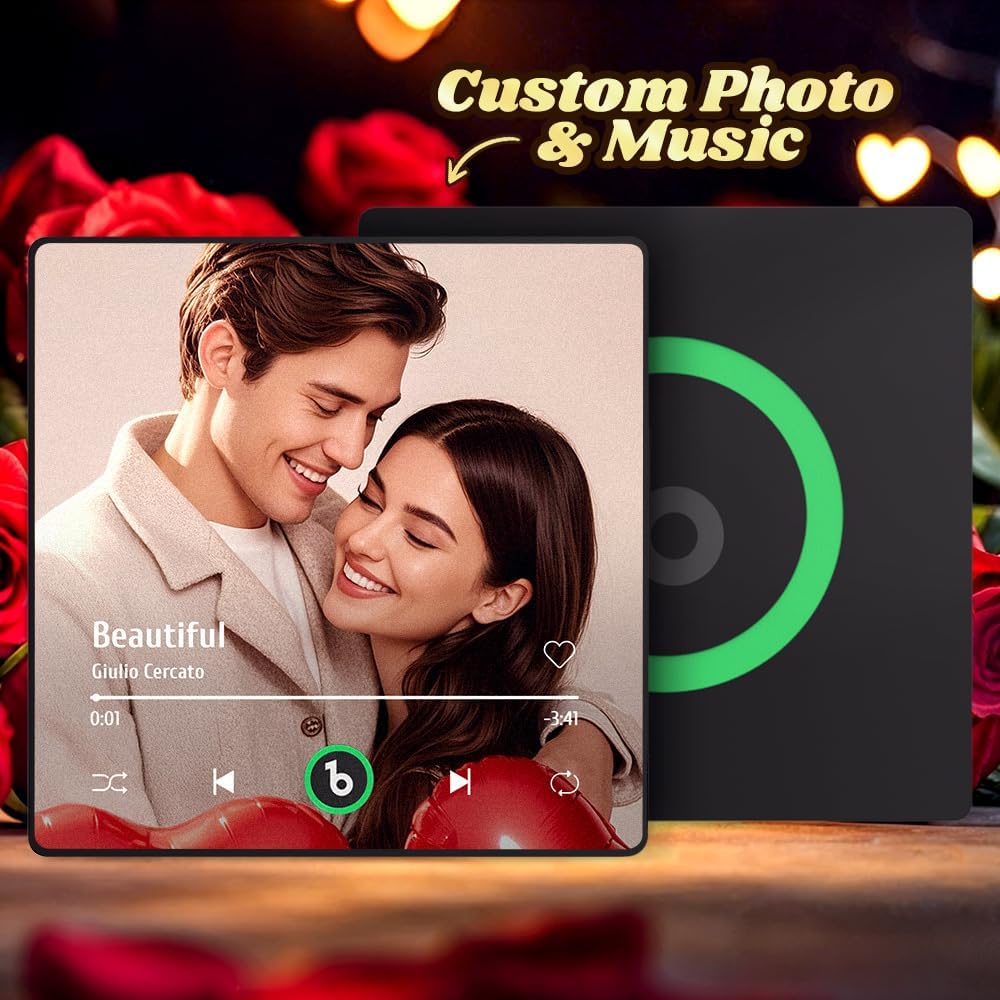 LoveLoop® Custom Photo Magnet with Song