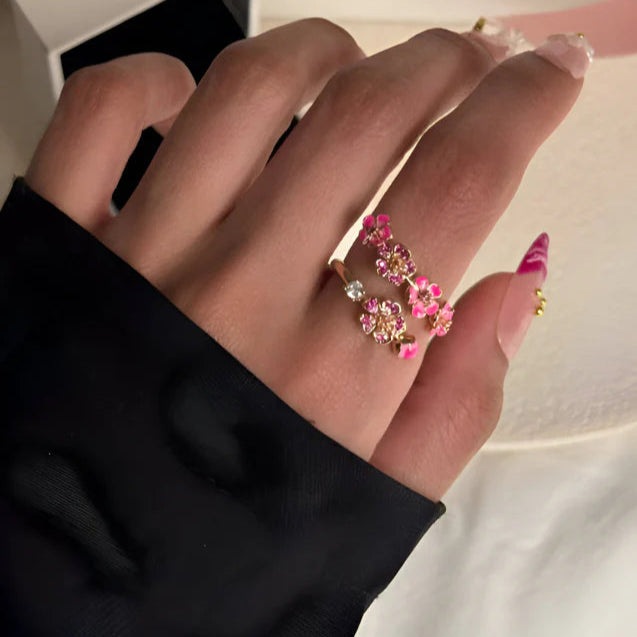 Peach Blossom Ring