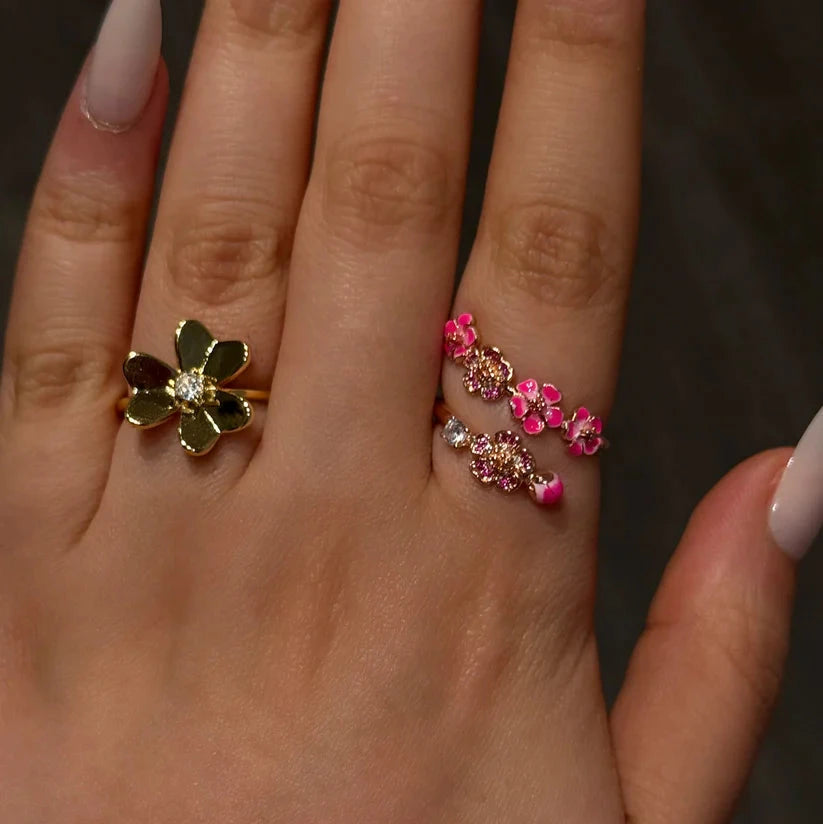 Peach Blossom Ring