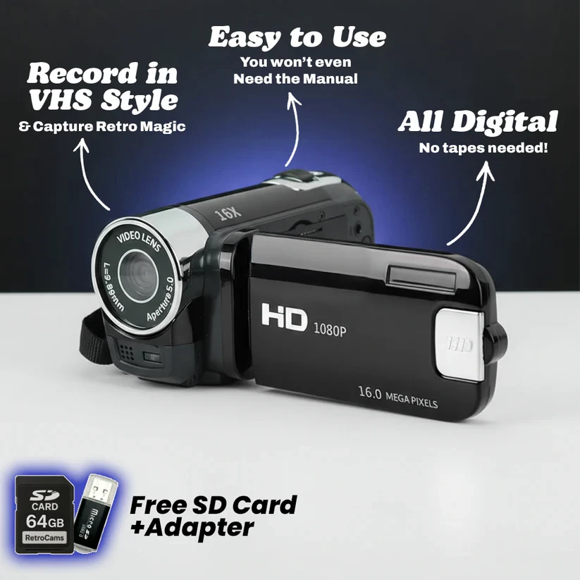 VH-ONE™ VHS Camcorder