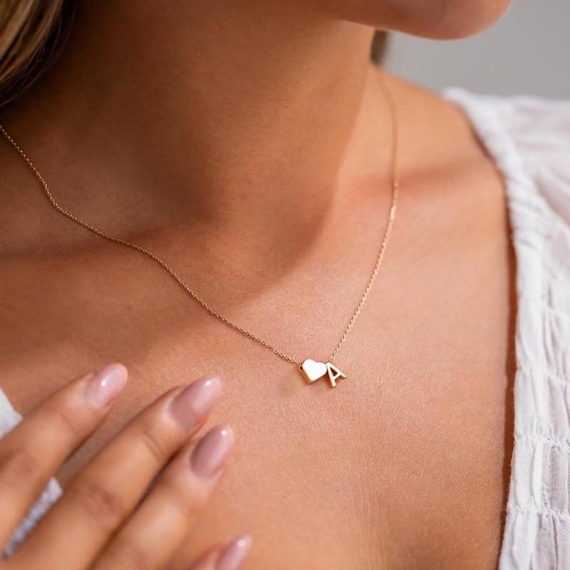 Initial Love Necklace