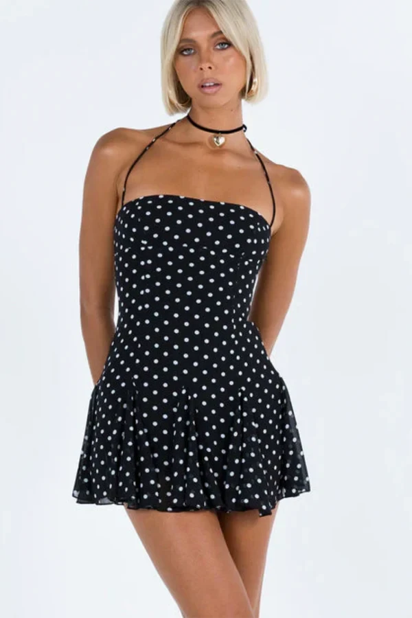 Maxi Dot Dress
