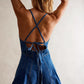 Dazed Denim Romper