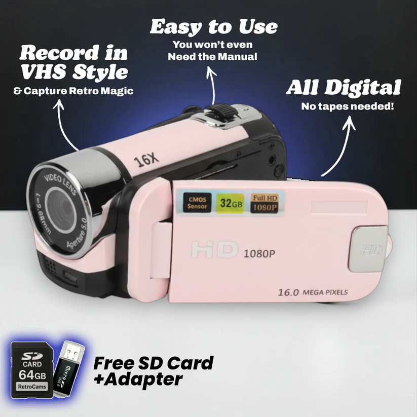 VH-ONE™ VHS Camcorder