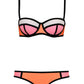Color Block Bikini Set