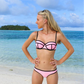 Color Block Bikini Set