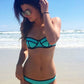 Color Block Bikini Set